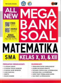 Image of All New Mega Bank Soal Matematika SMA Kelas X, XI, & XII