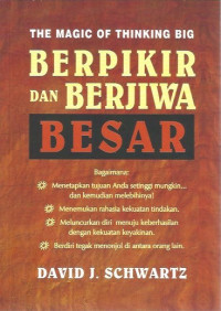 Image of Berpikir dan Berjiwa Besar