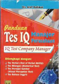 Image of Panduan Tes IQ Manajer