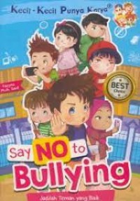 Image of Say No to Bullying